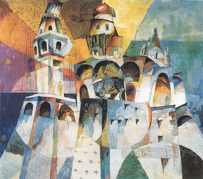 イヴァン大鐘の鐘 1915 アリスタルフ・ヴァシレーヴィチ・レントゥロフ油絵
